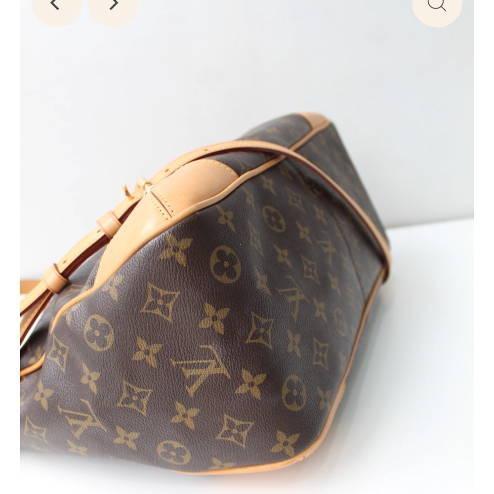 Louis Vuitton Brown Monogram Tote Bag - Picture 5 of 16